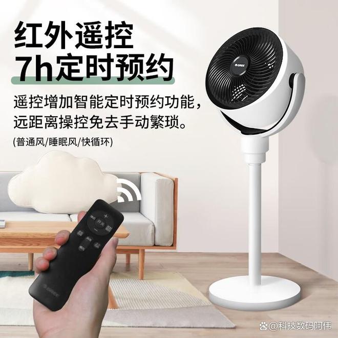 空气循环扇哪个牌子好?2025实测静音风力大推荐告别空调病(图10) 空气循环扇哪个牌子好?2025实测静音风力大推荐告别空调病(图10)